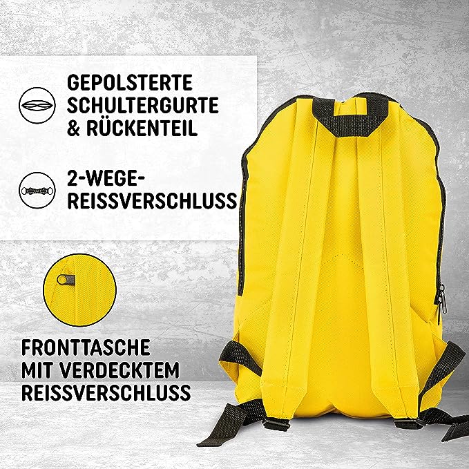 Freizeit Rucksack - 15L gelb