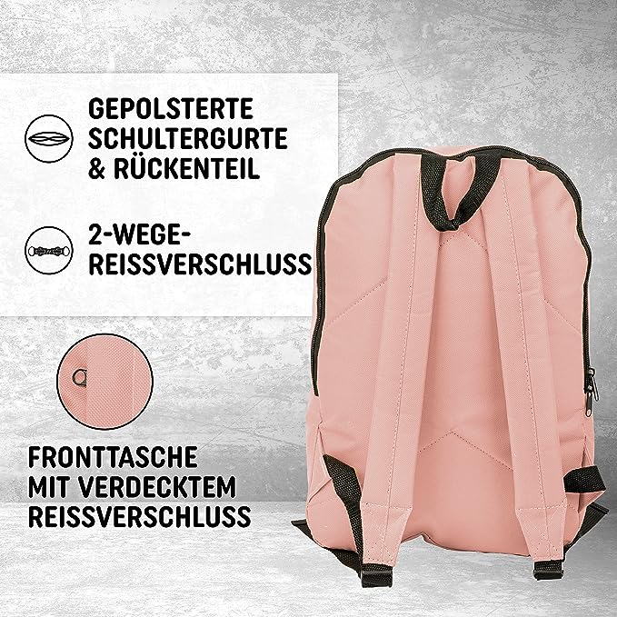 Freizeit Rucksack - 20L light pink
