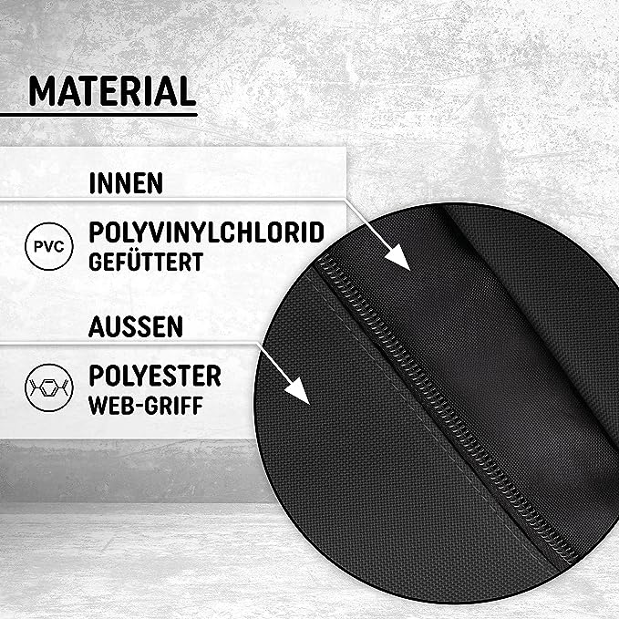 Sporttasche - 40L schwarz