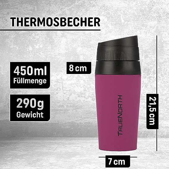 Thermobecher Coffee To Go - 450ml lila