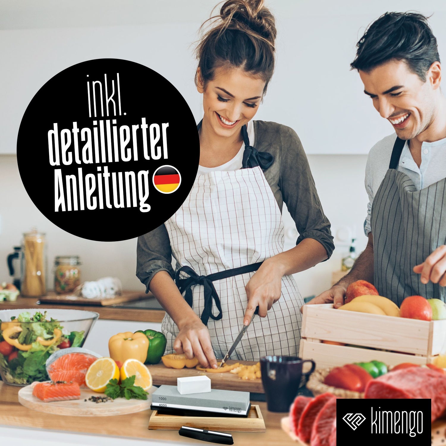 Schleifstein Körnung 1000/4000 [2-in-1]