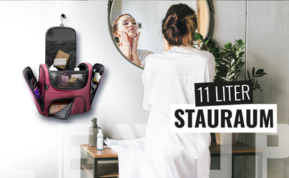 Kulturbeutel XXL schwarz