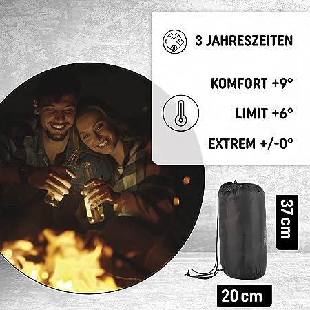 Camping Schlafsack - max. 195cm