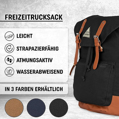 Rucksack Daypack - 30L schwarz