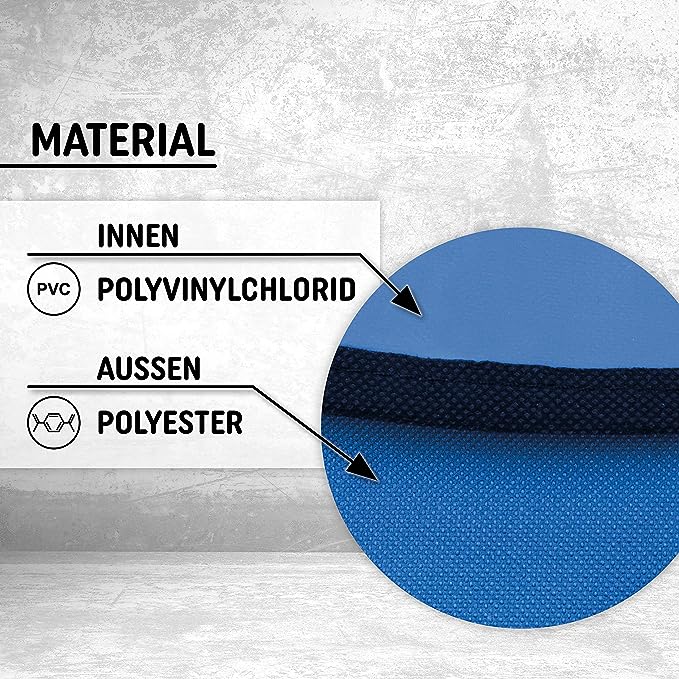 Freizeit Rucksack mit Außentasche - 20L blau