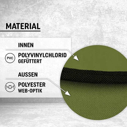 Freizeit Rucksack mit Außentasche - 20L grün