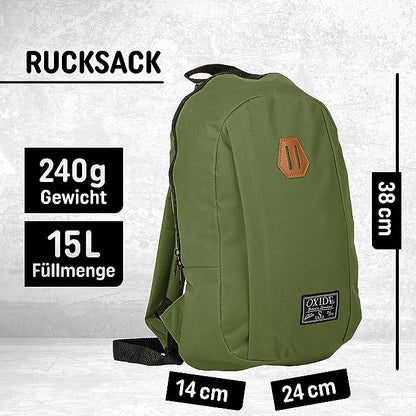 Freizeit Rucksack - 15L grün