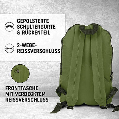 Freizeit Rucksack - 15L grün