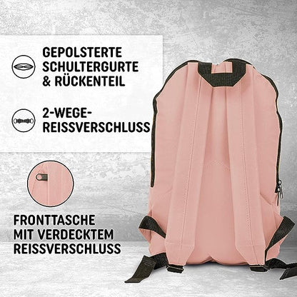 Freizeit Rucksack - 15L light pink