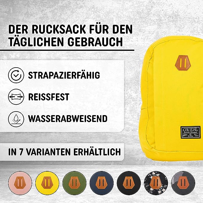 Freizeit Rucksack - 20L gelb