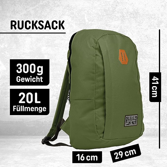 Freizeit Rucksack - 20L grün