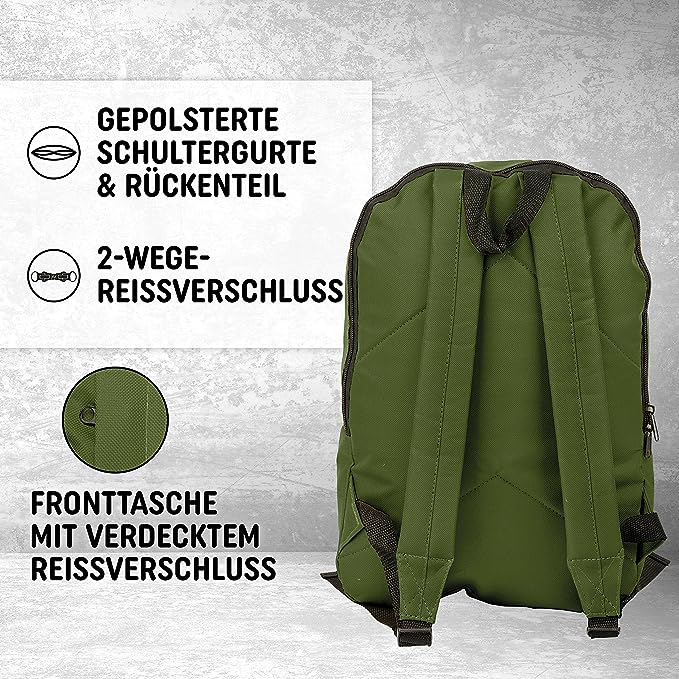 Freizeit Rucksack - 20L grün