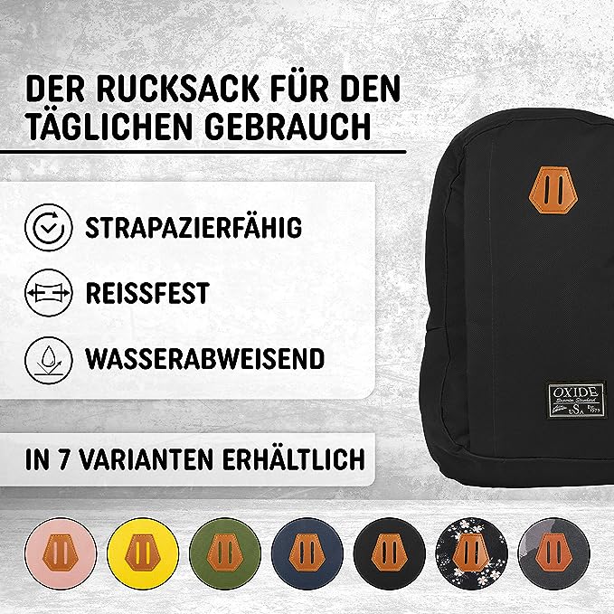 Freizeit Rucksack - 20L schwarz