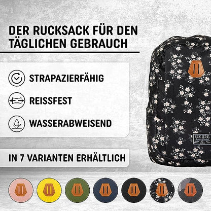 Freizeit Rucksack - 20L schwarz comb