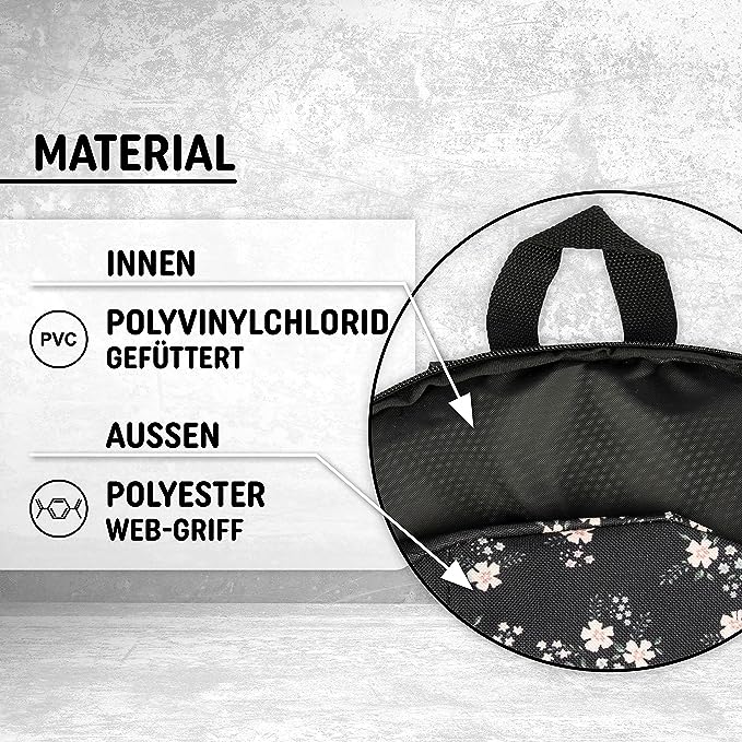 Freizeit Rucksack - 20L schwarz comb