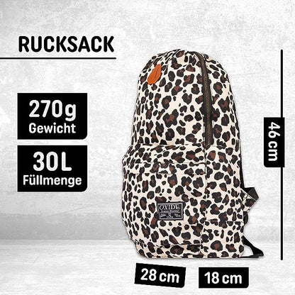 Freizeit Rucksack mit Außentasche - 30L leo