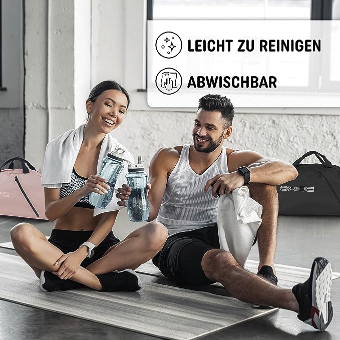 Sporttasche - 40L schwarz