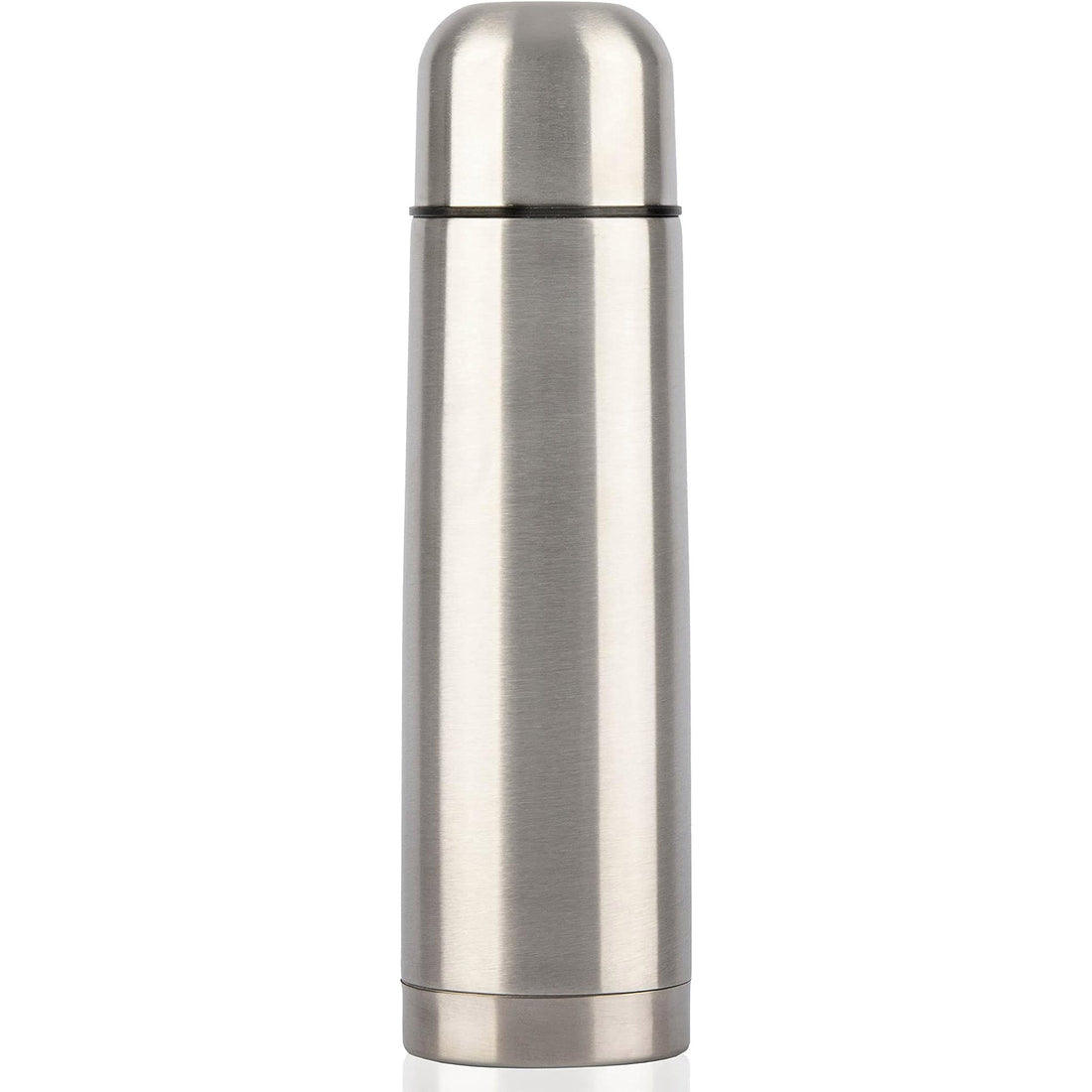 Thermoskanne Edelstahl silber