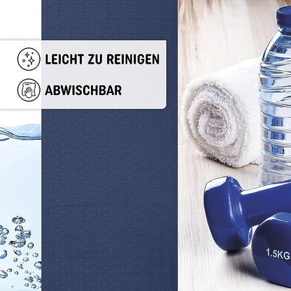 Yoga Matte blau