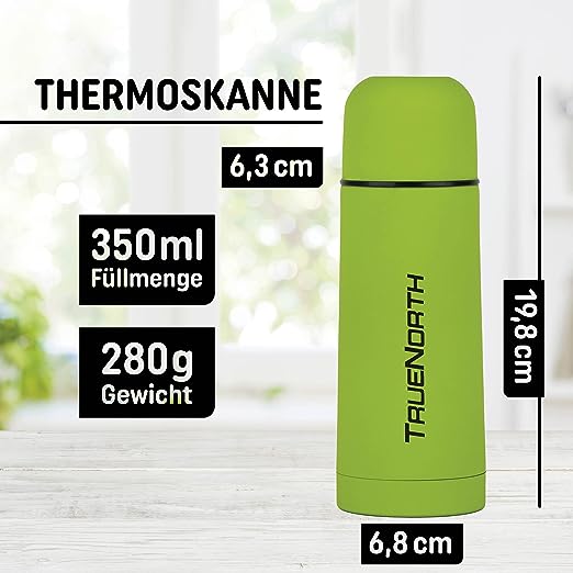 Thermoskanne grün