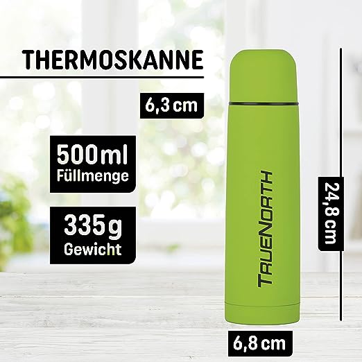 Thermoskanne grün